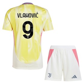 Dječji Nogometni Dres Juventus Vlahovic 9 Gostujući 2024-25